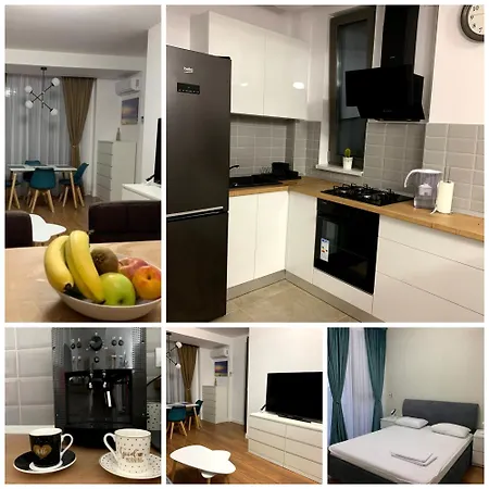 Andreve By Onix Blue Mamaia Nord, Baby Friendly, Private Parking شقة