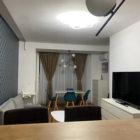Apartment Andreve By Onix Blue Mamaia Nord, Baby Friendly, Private Parking Navodari