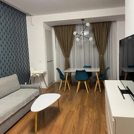 Andreve By Onix Blue Mamaia Nord, Baby Friendly, Private Parking Apartment Navodari