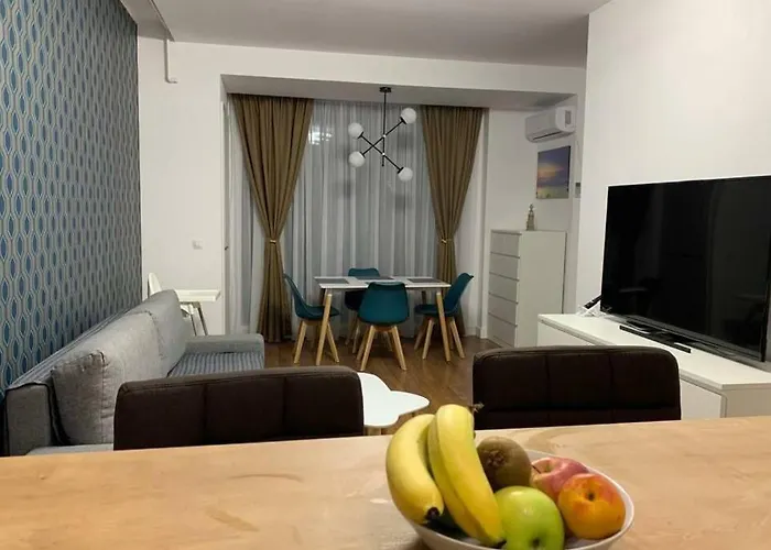 Andreve By Onix Blue Mamaia Nord, Baby Friendly, Private Parking Năvodari