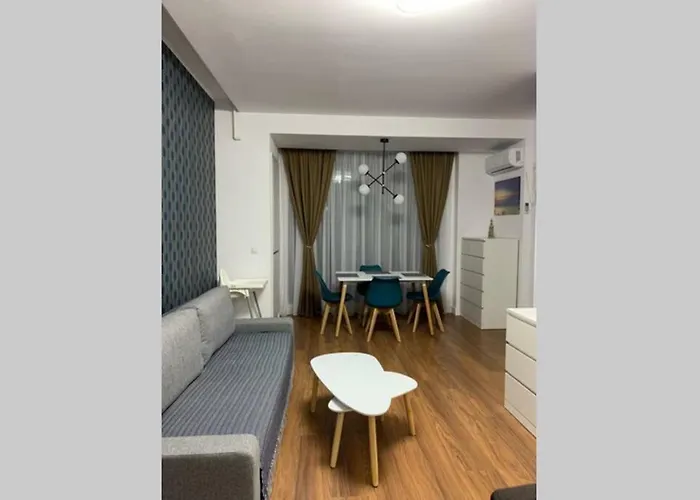 Andreve By Onix Blue Mamaia Nord, Baby Friendly, Private Parking Διαμέρισμα *