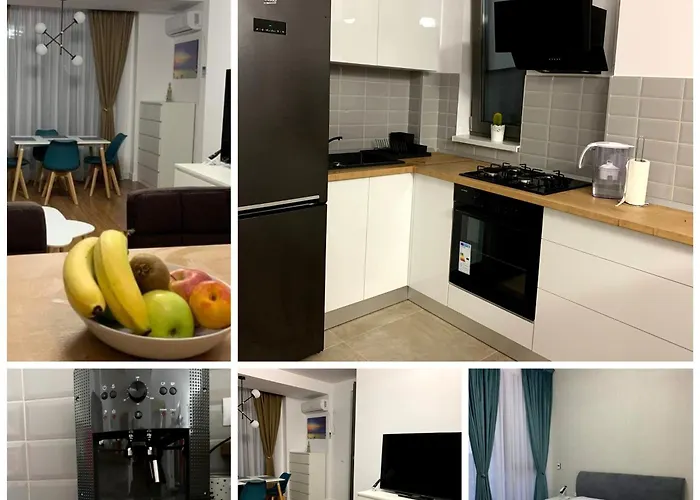 Andreve By Onix Blue Mamaia Nord, Baby Friendly, Private Parking Διαμέρισμα