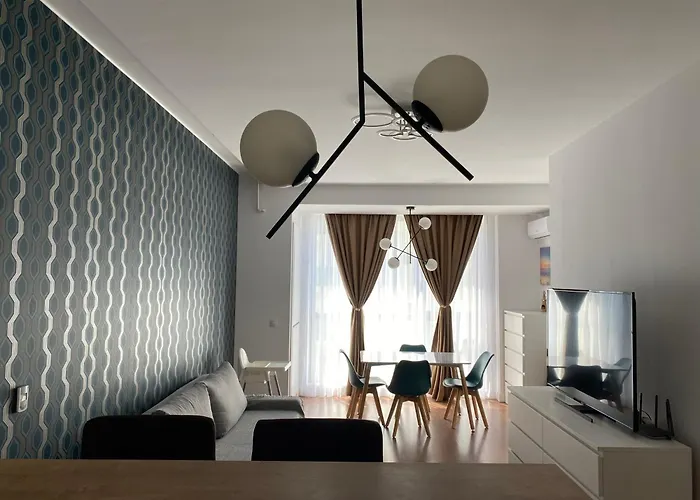 Διαμέρισμα Andreve By Onix Blue Mamaia Nord, Baby Friendly, Private Parking *